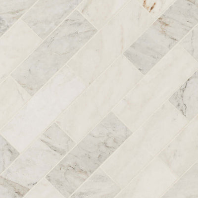 ARABESCATO VENATO WHITE 4X12 HONED Floor or Wall Tile - Shop at Home Craft Studio - 2