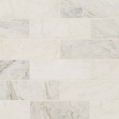 ARABESCATO VENATO WHITE 4X12 HONED Floor or Wall Tile - Shop at Home Craft Studio - 3