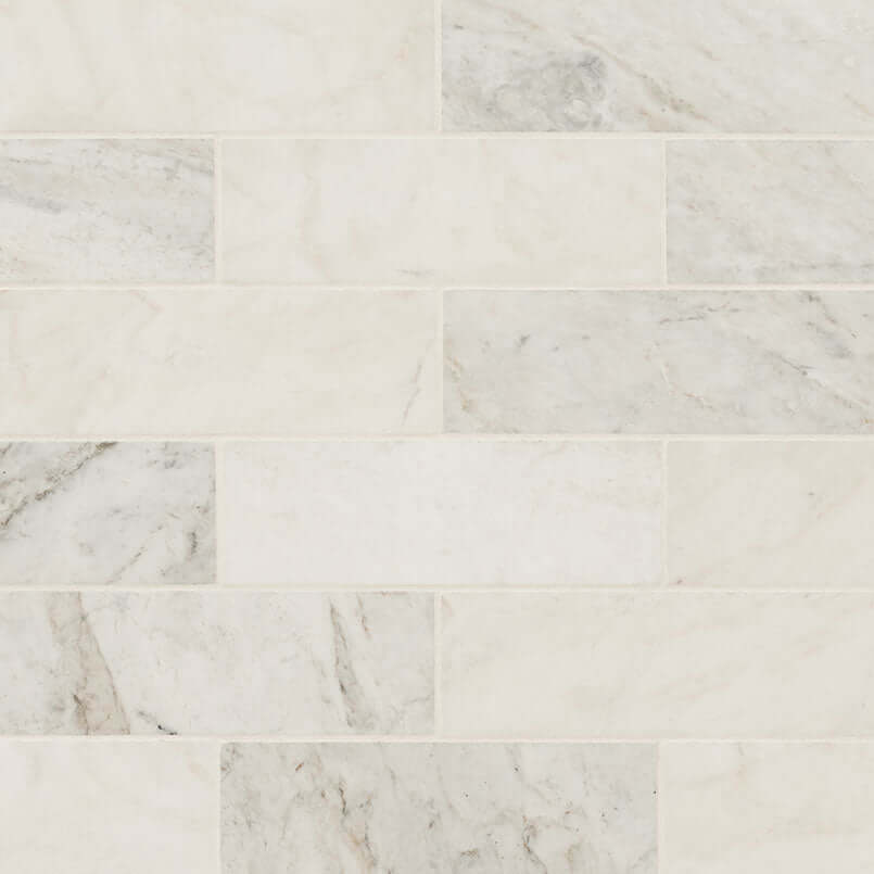 ARABESCATO VENATO WHITE 4X12 HONED Floor or Wall Tile - Shop at Home Craft Studio - 3