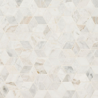 ARABESCATO VENATO WHITE CUBE HONED Mosaic, Floor or Wall Tile - Shop at Home Craft Studio - 3