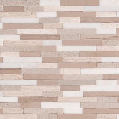ARCTIC STORM INTERLOCKING 3D PEEL AND STICK Wall Tile, Mosaic - Shop at Home Craft Studio - 1