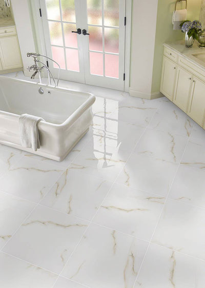 ARIA BIANCO 12X24 Floor or Wall Tile - Shop at Home Craft Studio - 7