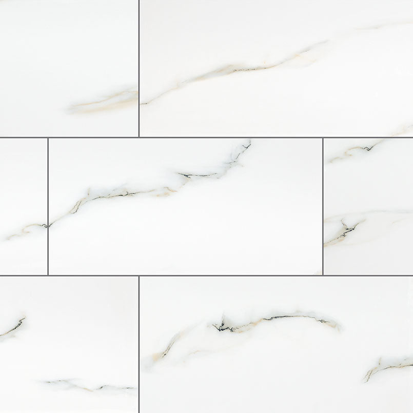ARIA BIANCO 24X24 Floor or Wall Tile - Shop at Home Craft Studio - 1
