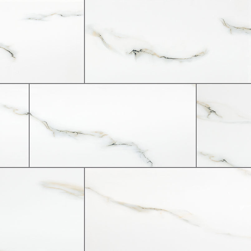 ARIA BIANCO 24X48 Floor or Wall Tile - Shop at Home Craft Studio - 3
