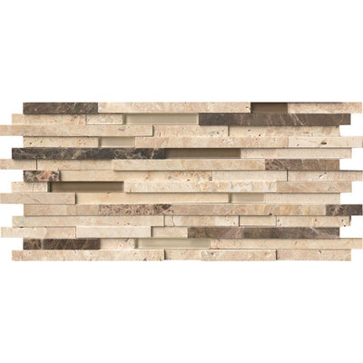 ASHLAR ROCK INTERLOCKING 3D Mosaic, Wall Tile - Shop at Home Craft Studio - 2