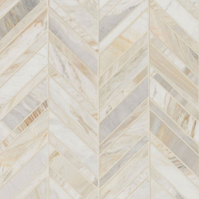 ATHENA GOLD CHEVRON Mosaic - Shop at Home Craft Studio - 1