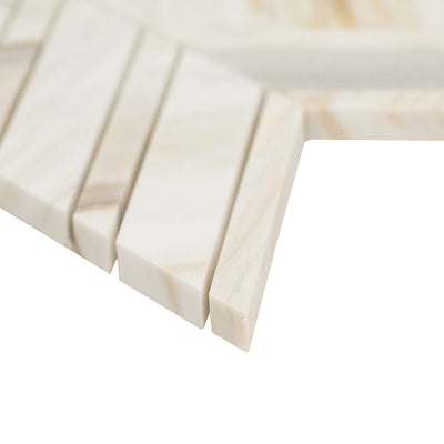 ATHENA GOLD CHEVRON Mosaic - Shop at Home Craft Studio - 3