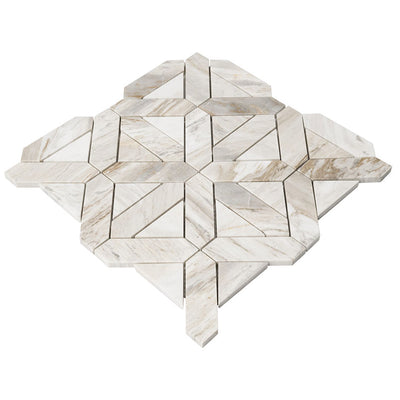 ATHENA GOLD GEOMETRICA Mosaic, Wall Tile - Shop at Home Craft Studio - 6