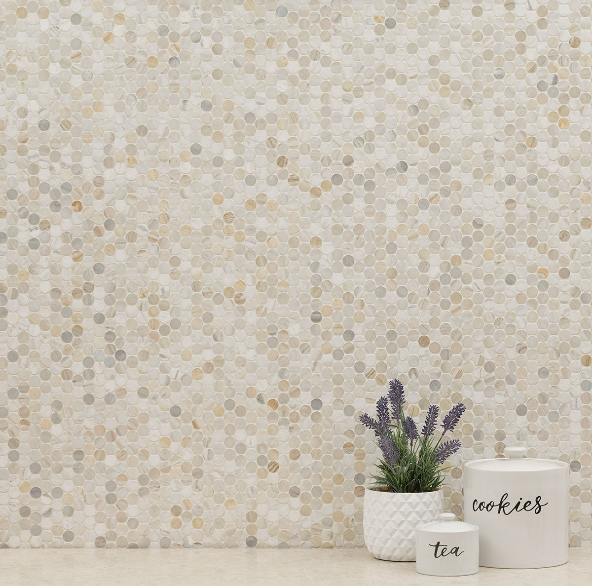 ATHENA GOLD PENNYROUND Mosaic - Shop at Home Craft Studio - 9