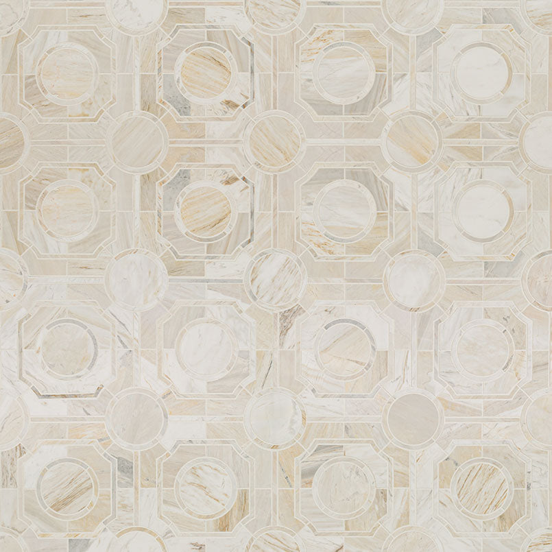 ATHENA GOLD REGENCY POLISHED Mosaic, Wall Tile - Shop at Home Craft Studio - 2