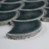 AZUL SCALLOP Specialty Shapes Wall Tile - Shop at Home Craft Studio - 2