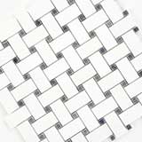 AZULA BASKETWEAVE POLISHED Mosaic, Floor or Wall Tile - Shop at Home Craft Studio - 6