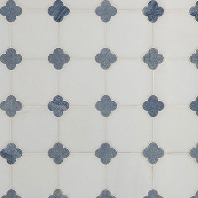 AZULA FLORET POLISHED Mosaic, Floor or Wall Tile, Wall Tile - Shop at Home Craft Studio - 1