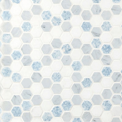 AZULA HEX POLISHED Mosaic - Shop at Home Craft Studio - 1