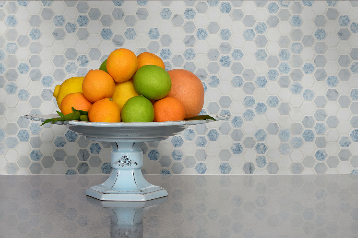 AZULA HEX POLISHED Mosaic - Shop at Home Craft Studio - 3