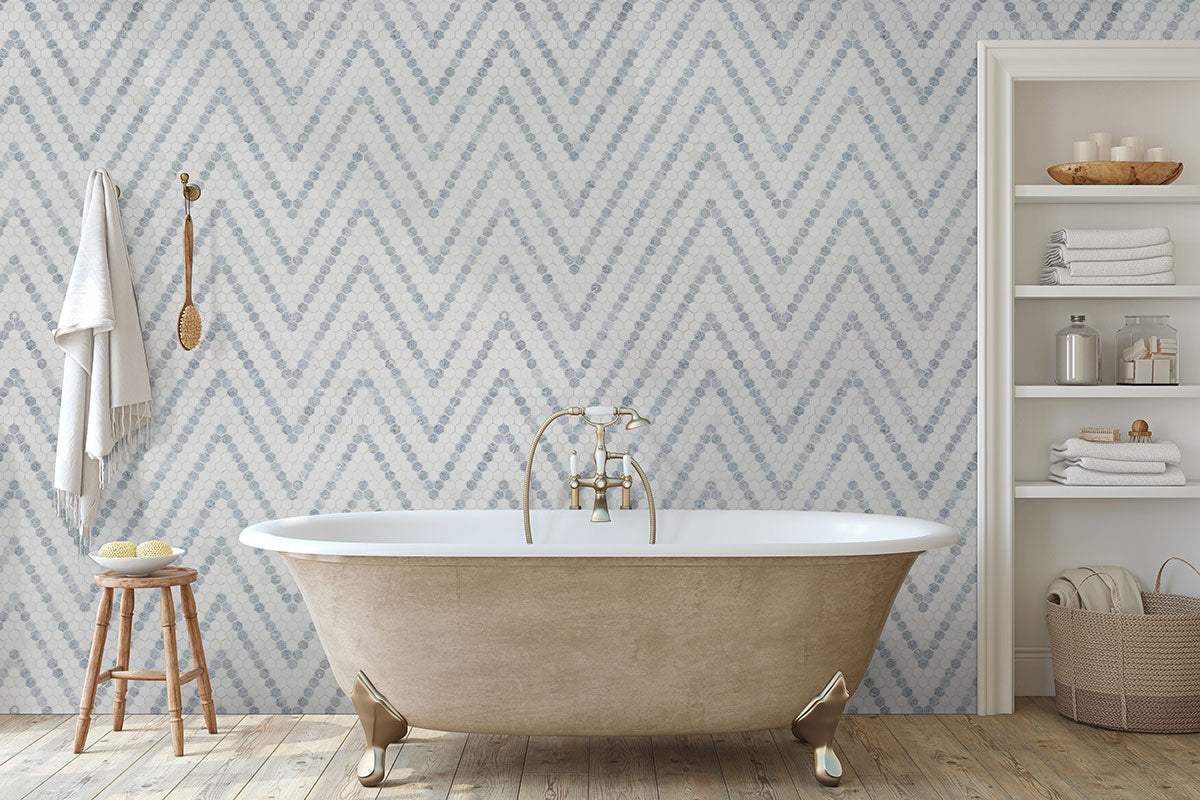 AZULA SAZI POLISHED Mosaic, Wall Tile, Floor or Wall Tile - Shop at Home Craft Studio - 5