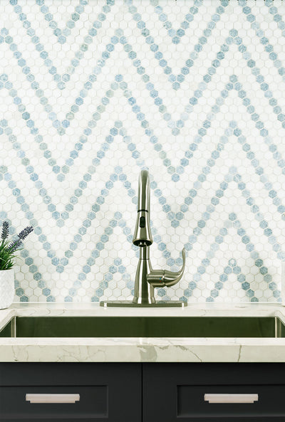 AZULA SAZI POLISHED Mosaic, Wall Tile, Floor or Wall Tile - Shop at Home Craft Studio - 7