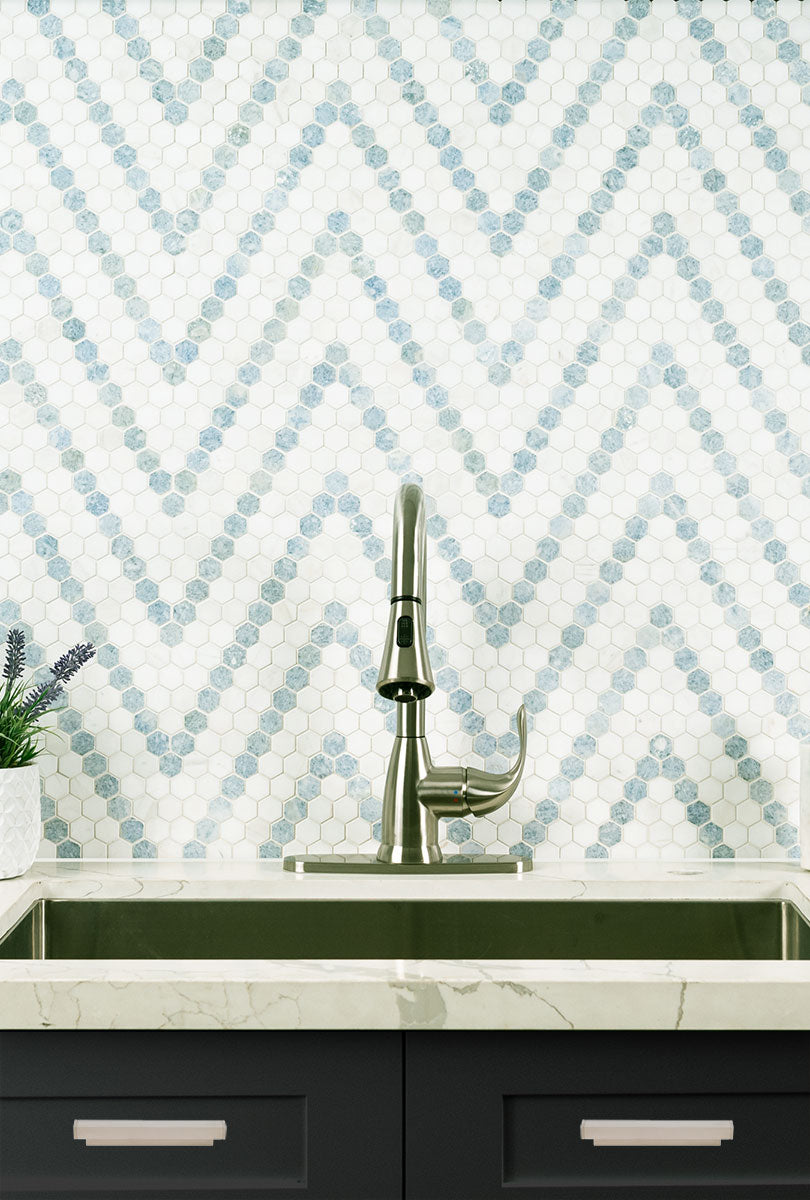 AZULA SAZI POLISHED Mosaic, Wall Tile, Floor or Wall Tile - Shop at Home Craft Studio - 7