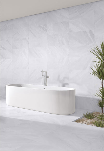 Adella Gris 18X18 Matte Floor or Wall Tile - Shop at Home Craft Studio - 2