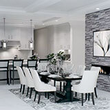 Alaska Gray 3D Honed Ledger Corner Wall Tile - Shop at Home Craft Studio - 4