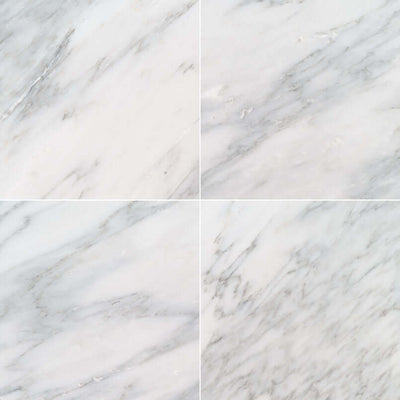 Arabescato Carrara 12X12 Polished Floor or Wall Tile - Shop at Home Craft Studio - 22