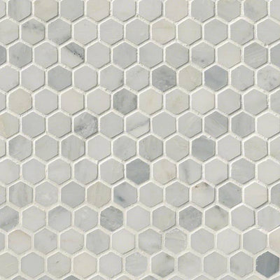 Arabescato Carrara 12X12 Polished Floor or Wall Tile - Shop at Home Craft Studio - 27