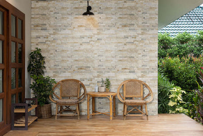 Arctic Golden Splitface 6x24 Panel Stacked Stone - Shop at Home Craft Studio - 9