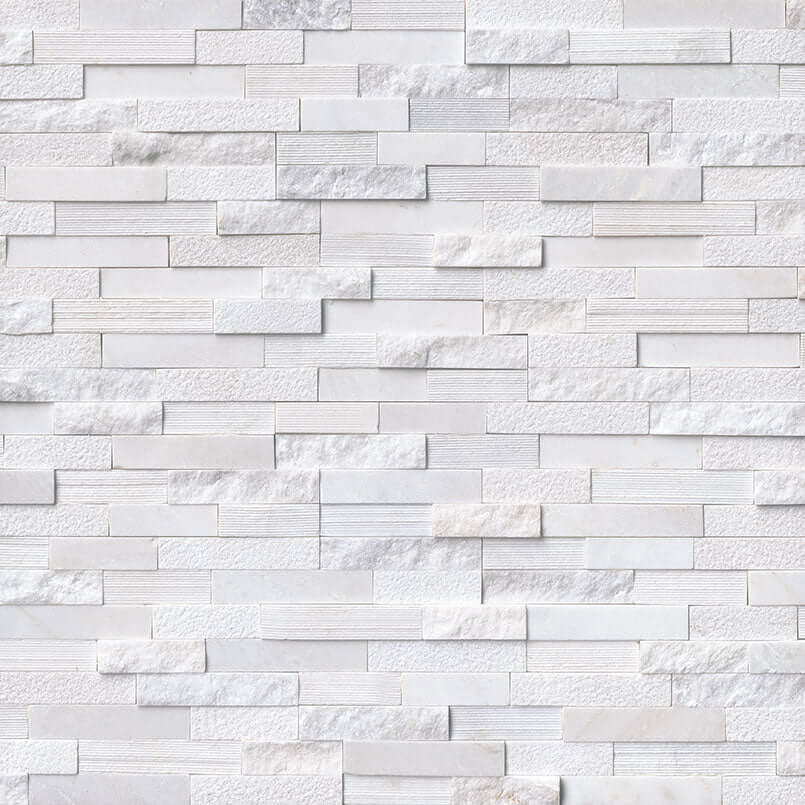 Arctic White Multi Finish Corner Wall Tile - Shop at Home Craft Studio - 1