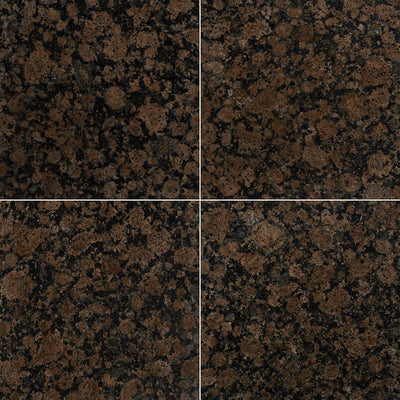 BALTIC BROWN 12X12 POLISHED Granite Tile - Shop at Home Craft Studio - 9