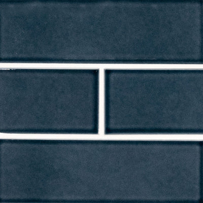 BAY BLUE 4x12 GLAZED Ceramic Wall Tile - Shop at Home Craft Studio - 1