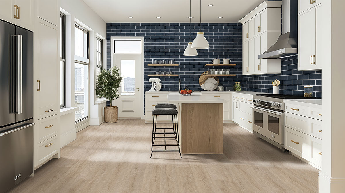 BAY BLUE 4x12 GLAZED Ceramic Wall Tile - Shop at Home Craft Studio - 4