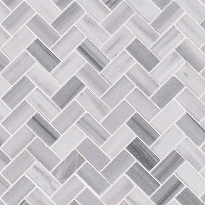 BERGAMO HERRINGBONE Floor or Wall Tile, Mosaic - Shop at Home Craft Studio - 1
