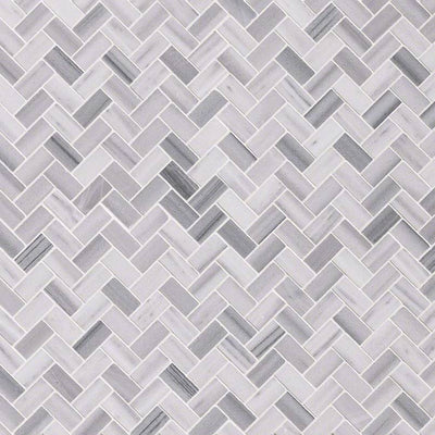 BERGAMO HERRINGBONE Floor or Wall Tile, Mosaic - Shop at Home Craft Studio - 3