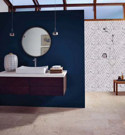 BERGAMO HERRINGBONE Floor or Wall Tile, Mosaic - Shop at Home Craft Studio - 6