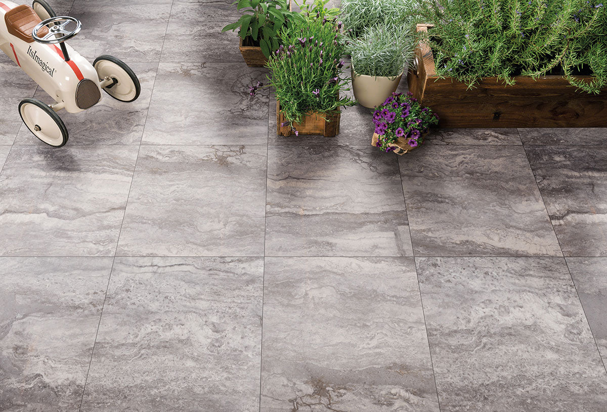 BERNINI CARBONE 12X24 POLISHED Floor or Wall Tile - Shop at Home Craft Studio - 9