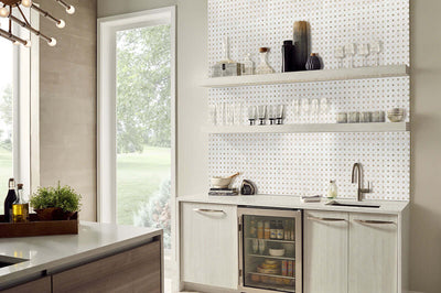 BIANCO DOLOMITE CREMA DOTTY MOSAIC Mosaic, Floor or Wall Tile - Shop at Home Craft Studio - 4