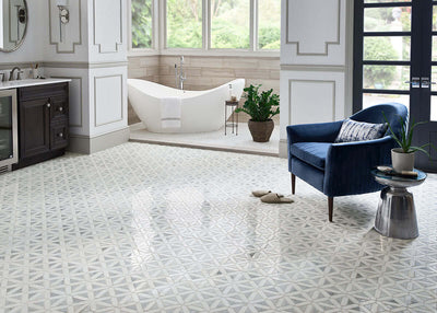 BIANCO DOLOMITE DOTTY MOSAIC Mosaic, Floor or Wall Tile - Shop at Home Craft Studio - 5