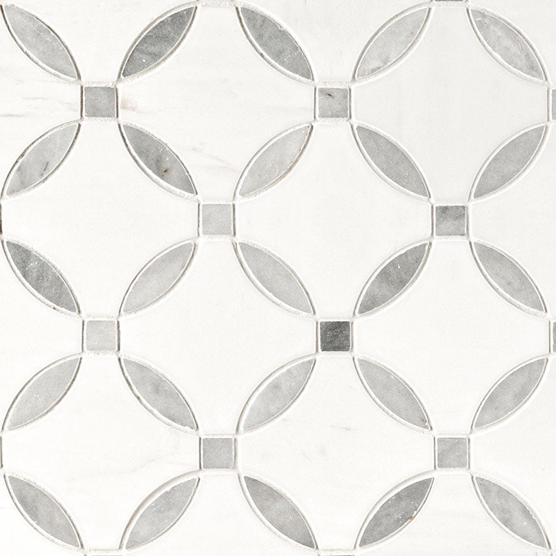 BIANCO DOLOMITE LOLA POLISHED Mosaic - Shop at Home Craft Studio - 1