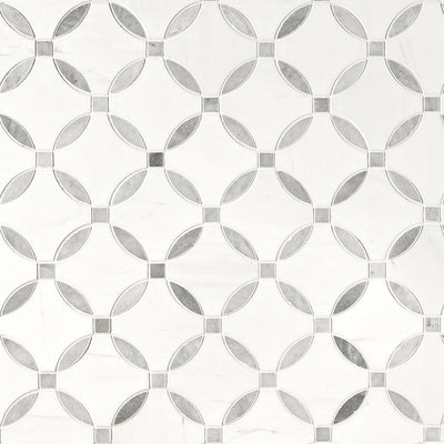 BIANCO DOLOMITE LOLA POLISHED Mosaic - Shop at Home Craft Studio - 2