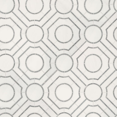 BIANCO DOLOMITE REGENCY POLISHED Wall Tile, Floor or Wall Tile - Shop at Home Craft Studio - 3