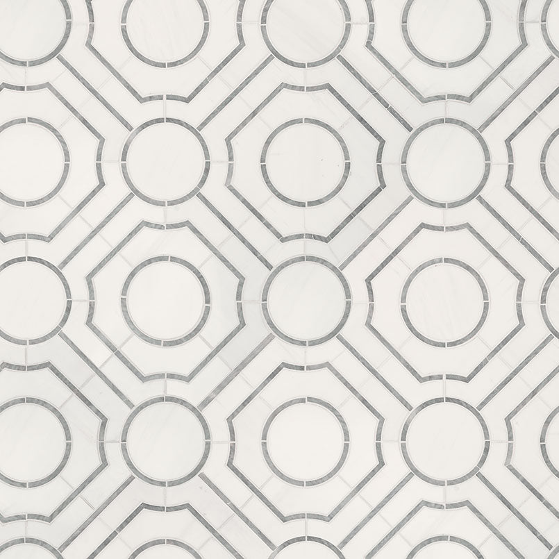 BIANCO DOLOMITE REGENCY POLISHED Wall Tile, Floor or Wall Tile - Shop at Home Craft Studio - 3