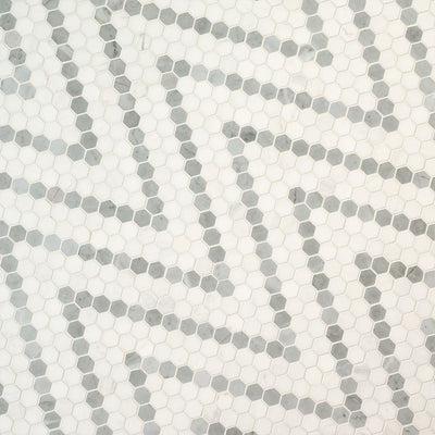 BIANCO DOLOMITE SAZI POLISHED Mosaic, Floor or Wall Tile - Shop at Home Craft Studio - 2
