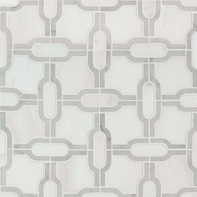 BIANCO GRIDWORK POLISHED Mosaic - Shop at Home Craft Studio - 1