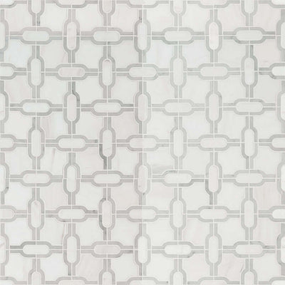 BIANCO GRIDWORK POLISHED Mosaic - Shop at Home Craft Studio - 2