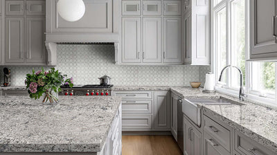 BIANCO GRIDWORK POLISHED Mosaic - Shop at Home Craft Studio - 5