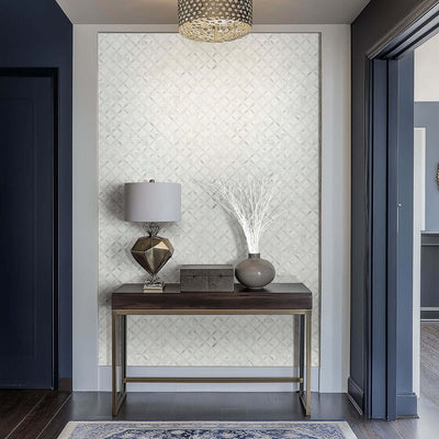 BIANCO STARLITE POLISHED Floor or Wall Tile, Mosaic - Shop at Home Craft Studio - 4