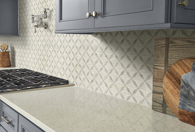 BIANCO STARLITE POLISHED Floor or Wall Tile, Mosaic - Shop at Home Craft Studio - 6