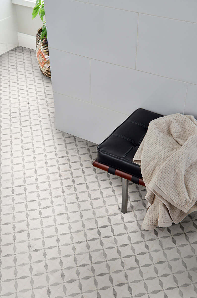 BIANCO STARLITE POLISHED Floor or Wall Tile, Mosaic - Shop at Home Craft Studio - 7