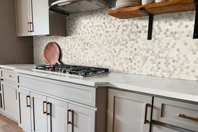 BINACO DOLOMITE TIBI POLISHED Mosaic - Shop at Home Craft Studio - 7