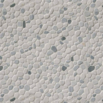 BLACK AND WHITE PEBBLES MESH BACKED Mosaic, Floor or Wall Tile - Shop at Home Craft Studio - 2